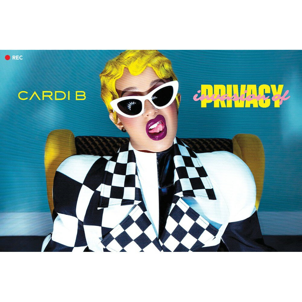 CARDI B カーディB - Invasion of Privacy / ポスター 【公式 / オフィシャル】