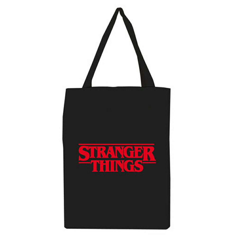 STRANGER THINGS ストレンジャー・シングス (シーズン5 撮影開始 ) - BLACK / トートバッグ 