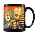 GUARDIANS OF THE GALAXY ガーディアンズ オブ ギャラクシー - Groot Sunset / Black / マグカップ 【公式 / オフィシャル】