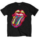 ROLLING STONES ローリングストーンズ (ブライアンジョーンズ追悼55周年 ) - Sixty Brushstroke Tongue / Tシャツ / メンズ 【公式 / オフィシャル】