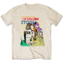 ROLLING STONES ローリングストーンズ (ブライアンジョーンズ追悼55周年 ) - Mick & Keith Watercolour Stars / Tシャツ / メンズ 