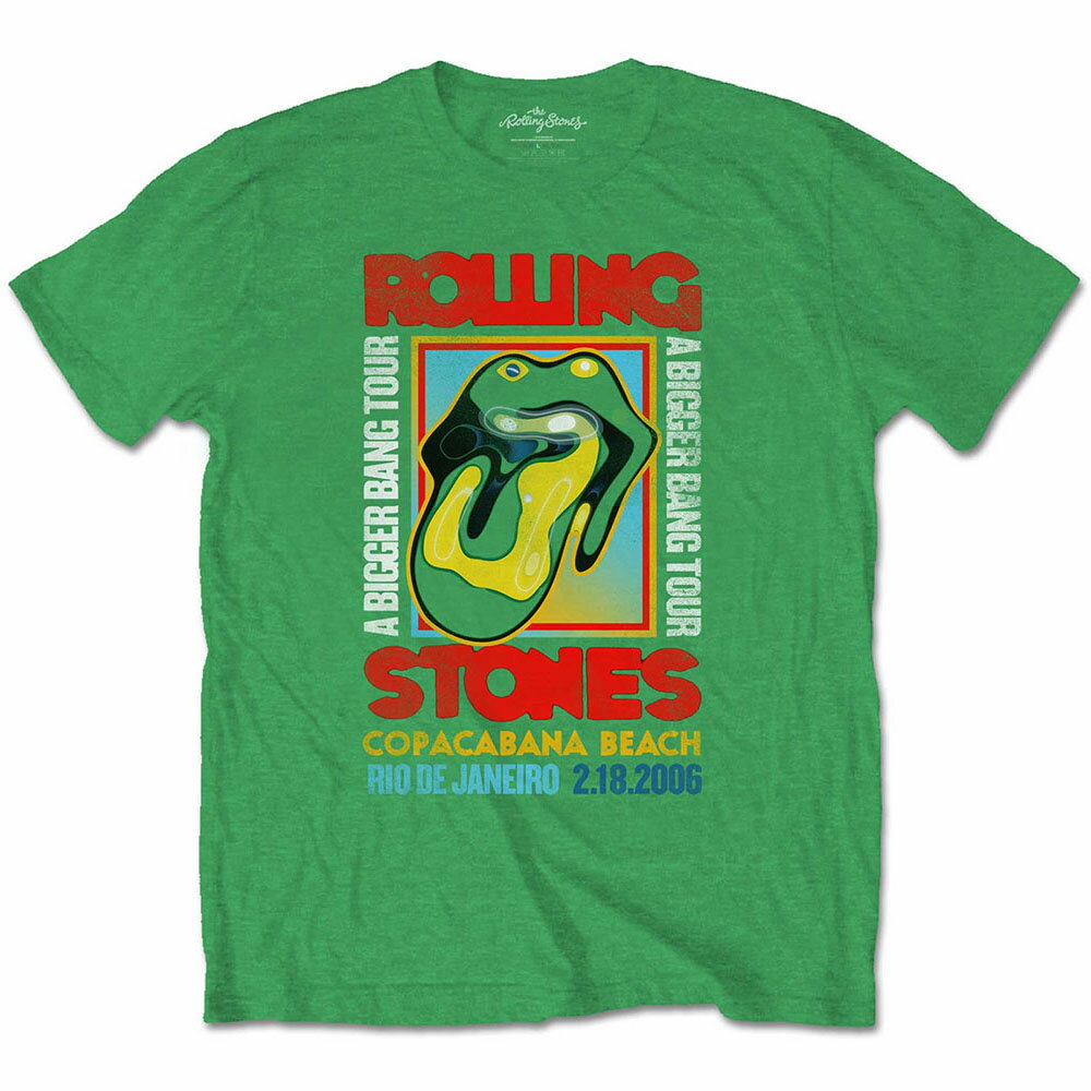 ROLLING STONES ローリングストーンズ (ブライアンジョーンズ追悼55周年 ) - Copacabana Green / Tシャツ / メンズ 【公式 / オフィシャル】