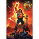 STRANGER THINGS 公式ポスター サイズ：61 x 91.5cm 'Hellfire Club Rock God' のプリントモチーフが特徴です。 ストレンジャーシングス / 未知の世界 / 海外ドラマ / 裏側の世界 / ストレンジャーシングス グッズ / stranger things グッズ / ドラマポスタードラマ / SF・ファンタジー