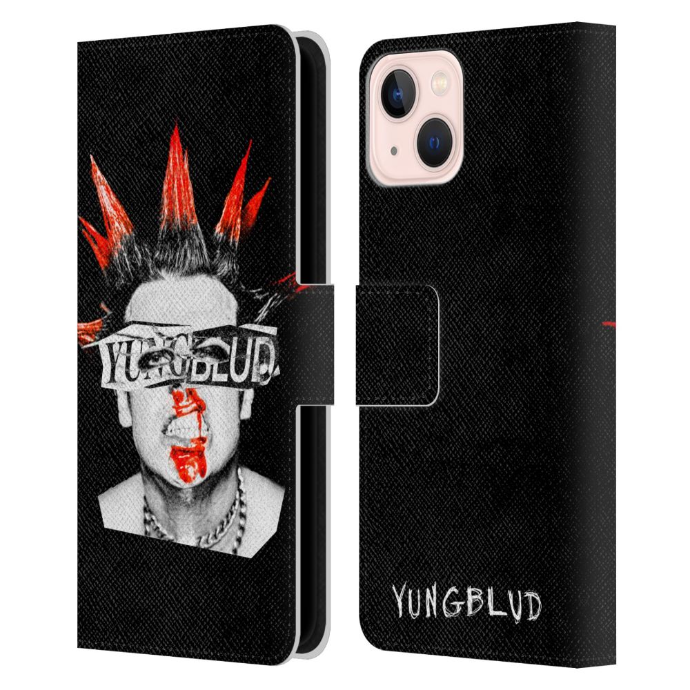 YUNGBLUD ヤングブラッド 怪獣8号 OP新曲発表 - Graphics / Face レザー手帳型 / Apple iPhoneケース 【公式 / オフィシャル】