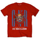 GUNS N ROSES ガンズアンドローゼズ - Bandana Skull / Tシャツ / メンズ 