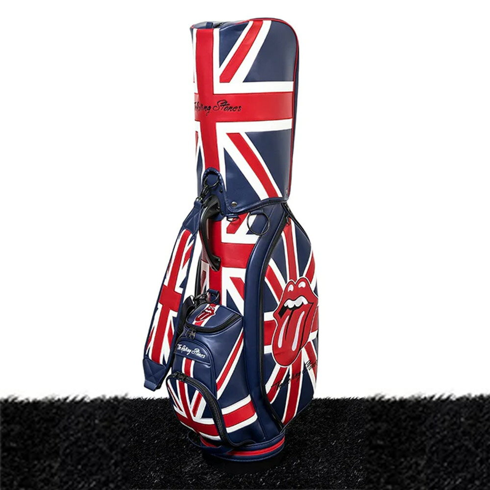 ROLLING STONES ローリングストーンズ (ブライアンジョーンズ追悼55周年 ) - Union Jack Tour / ゴルフバッグ / バッグ 【公式 / オフィシャル】