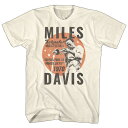 MILES DAVIS マイルス デイヴィス (初来日公演記念 ) - 1970 CIRCLE / Tシャツ / メンズ 【公式 / オフィシャル】