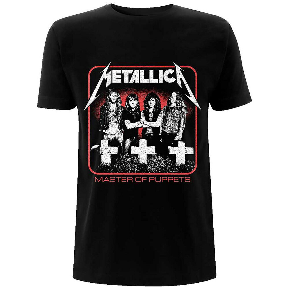 METALLICA メタリカ (結成 45周年 ) - Vintage Master of Puppets Photo / Tシャツ / メンズ 【公式 / オフィシャル】