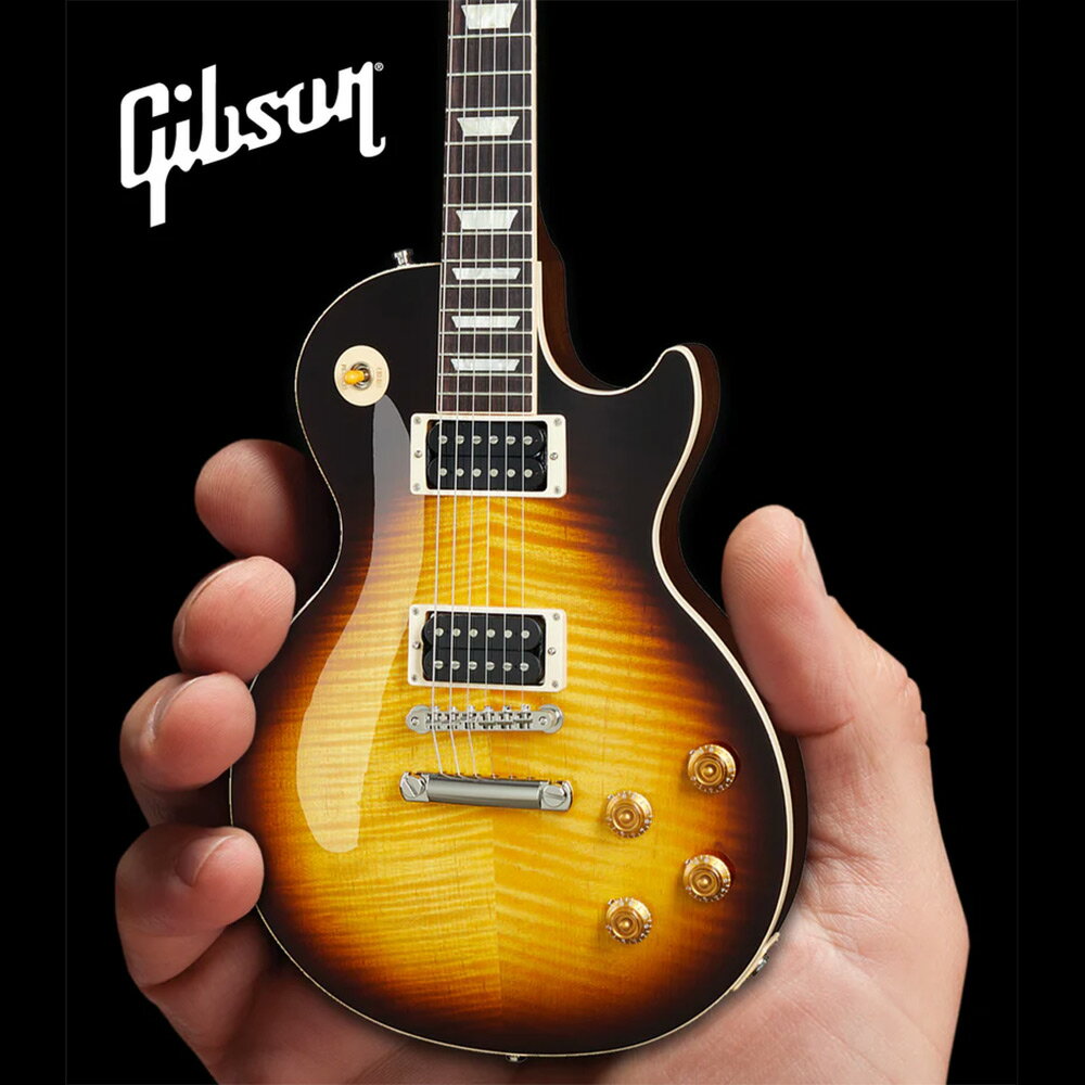 【 クーポン で最大10%OFF】 SLASH スラッシュ 2024年5月新作発売 - Gibson Les Paul Standard November Burst / ミニチュア楽器 【公式 / オフィシャル】