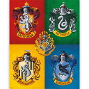 HARRY POTTER ハリーポッター - Colourful Crests / ポスター 【公式 / オフィシャル】