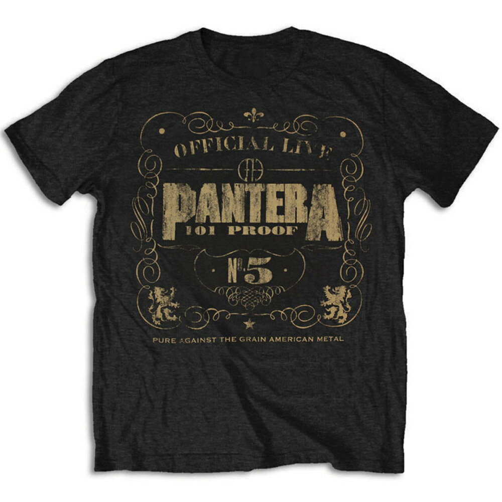 PANTERA パンテラ - 101 Proof / Tシャツ / メンズ 【公式 / オフィシャル】