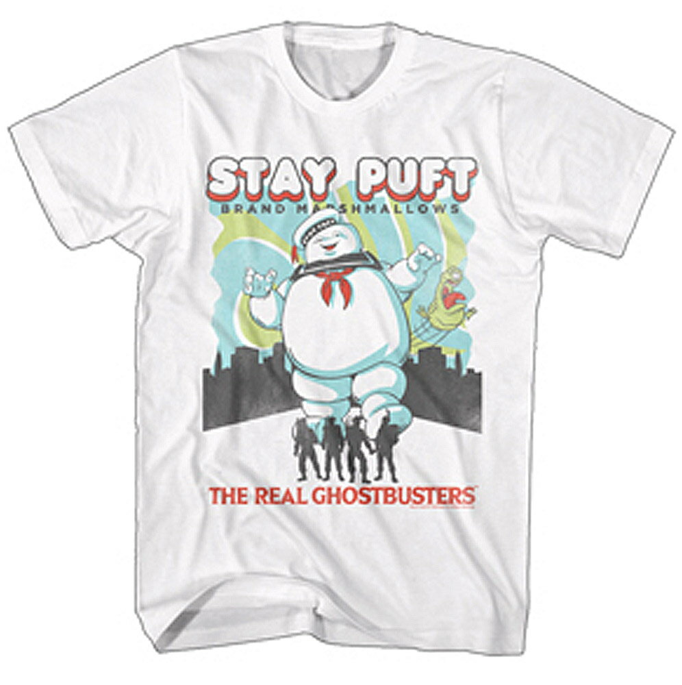 GHOSTBUSTERS ゴーストバスターズ (3.29 映画公開 ) - STAY PUFT AND BUSTERS / Tシャツ / メンズ 【公式 / オフィシャル】