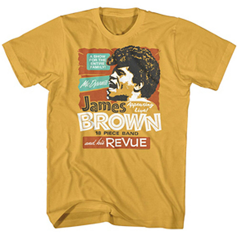 JAMES BROWN ジェイムズブラウン - REVUE / Tシャツ / メンズ 【公式 / オフィシャル】