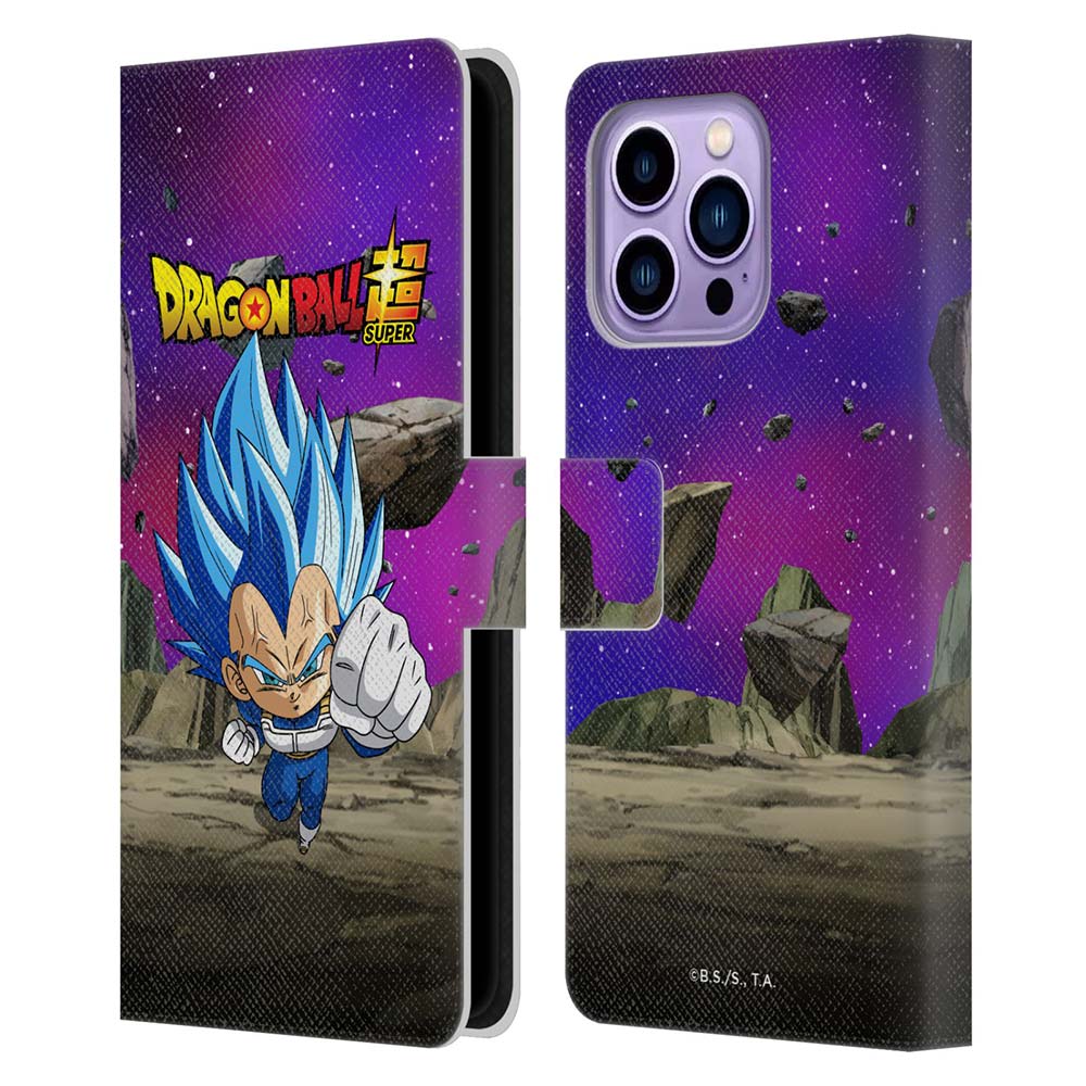 DRAGON BALL ドラゴンボール (鳥山明先生追悼 ) - Dragon Ball Super / Characters / SSGSS Evolved Vegeta レザー手帳型 / Apple iPhoneケース 【公式 / オフィシャル】