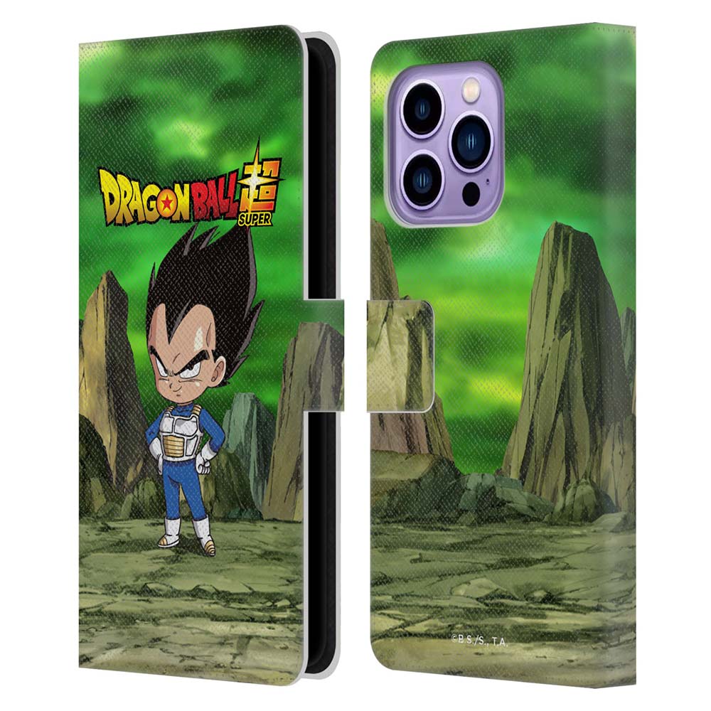 DRAGON BALL ドラゴンボール (鳥山明先生追悼 ) - Dragon Ball Super / Characters / Vegeta レザー手帳型 / Apple iPhoneケース 【公式 / オフィシャル】