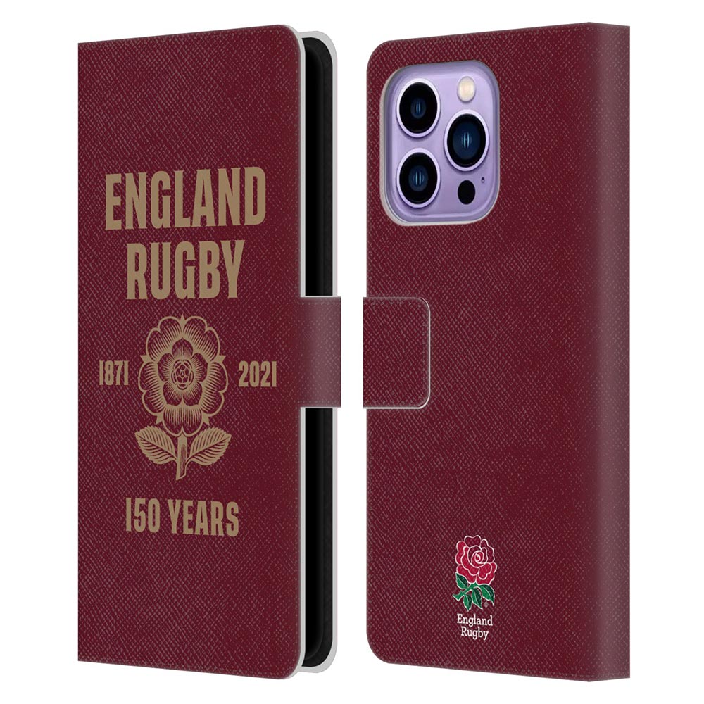 ENGLAND RUGBY Or[COh - 150th Anniversary / Red U[蒠^ / Apple iPhoneP[X y / ItBVz