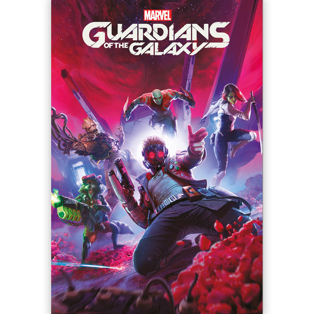 GUARDIANS OF THE GALAXY ガーディアンズ・オブ・ギャラクシー - GAMES / ポスター 【公式 / オフィシャル】