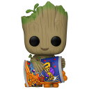 GUARDIANS OF THE GALAXY ガーディアンズ オブ ギャラクシー - I Am Groot with Cheese Puffs Pop Vinyl Figure / フィギュア 人形 【公式 / オフィシャル】