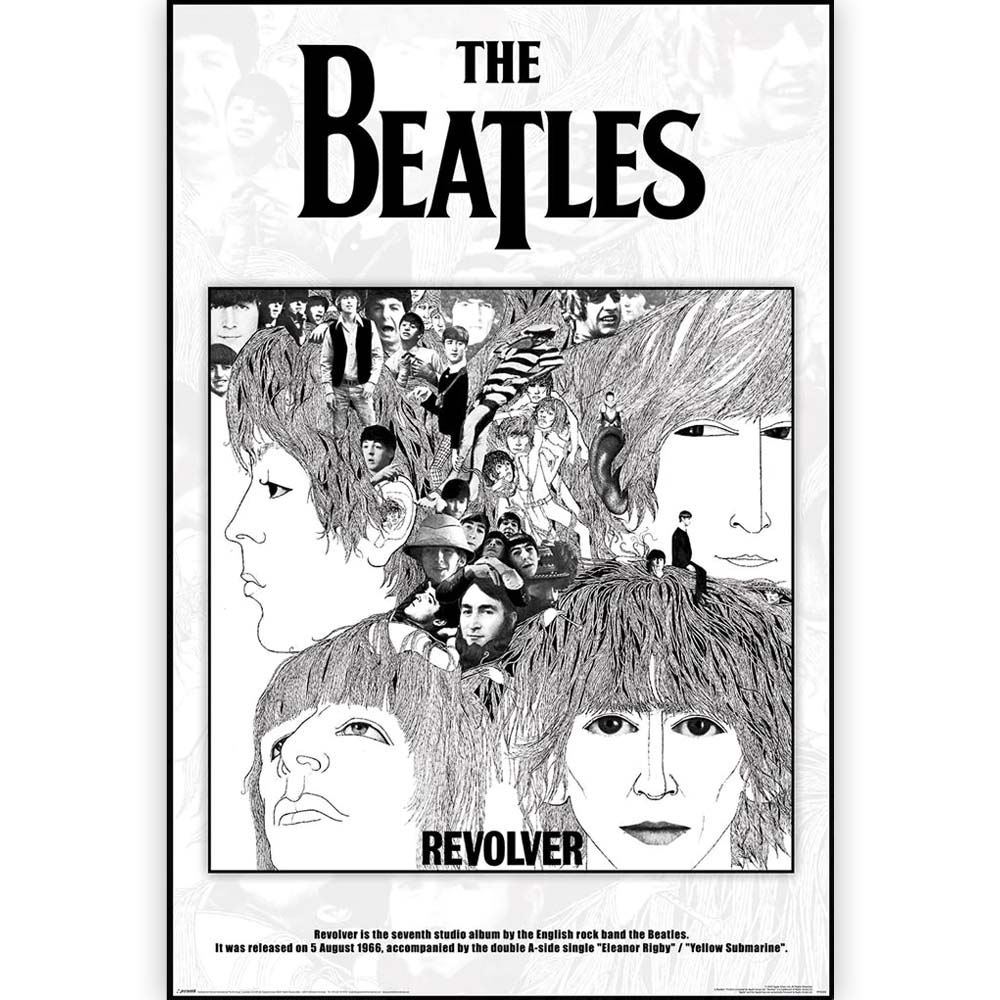 THE BEATLES UEr[gY (ABBEY ROAD55NLO ) - Revolver Album Cover   |X^[     ItBV 