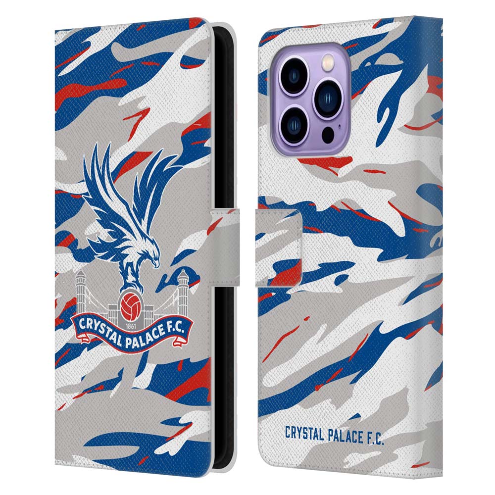 CRYSTAL PALACE FC NX^pXFC - Crest / Camouflage U[蒠^ / Apple iPhoneP[X y / ItBVz