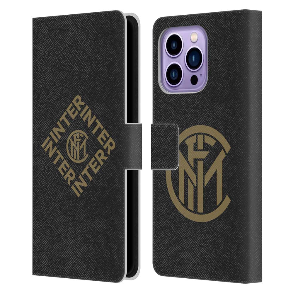 INTER MILAN インテルミラノ - Graphics / Diamond レザー手帳型 / Apple iPhoneケース 【公式 / オフィシャル】