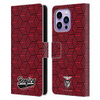 SL BENFICA SLベンフィカ - 2021 22 Crest / Geometric レザー手帳型 / Apple iPhoneケース 【公式 / オフィシャル】