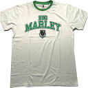 BOB MARLEY ボブマーリー (5月17日『ONE LOVE』公開 ) - Collegiate Crest / リンガー / Tシャツ / メンズ 【公式 / オフィシャル】