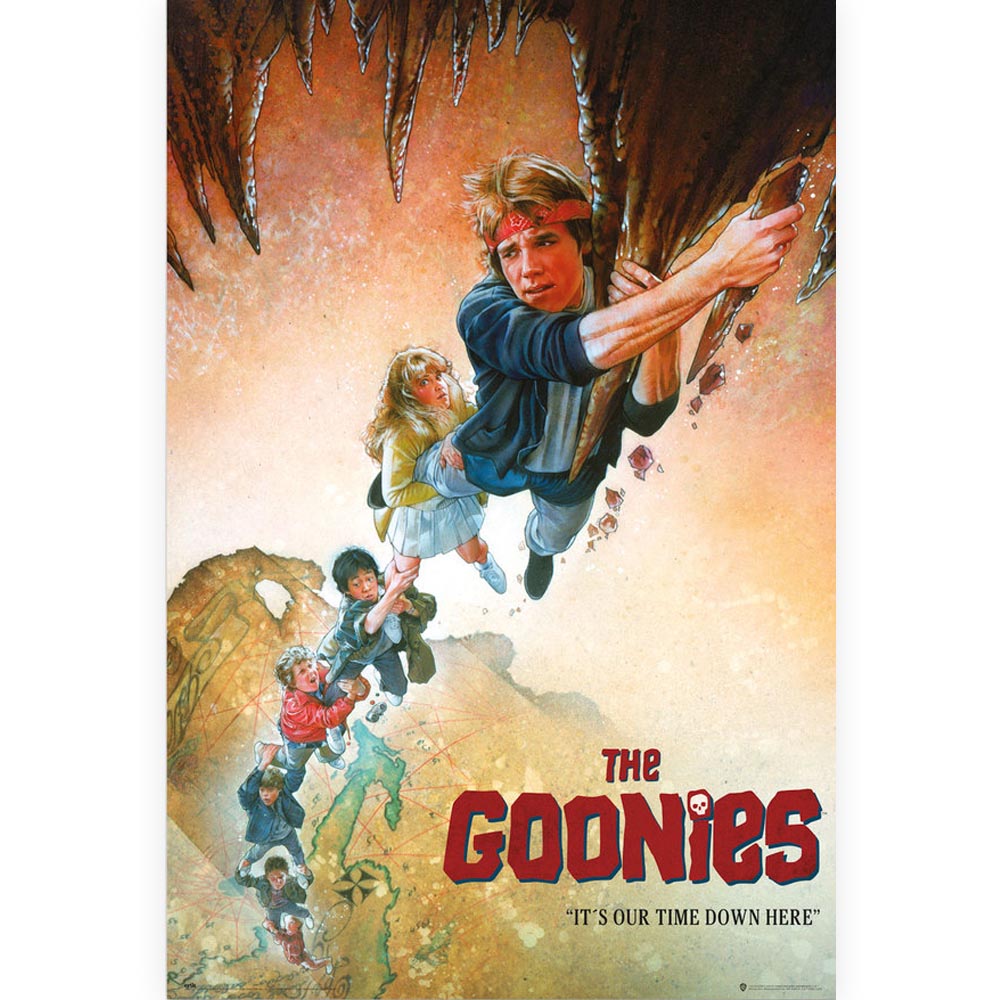 THE GOONIES 公式ポスター サイズ：61 x 91.5cm どんなお部屋にもマッチします。 フラッテリー一家 / グーニーズはグッドイナフ / The Goonies 'R' Good Enough / 映画ポスター映画 / アドベンチャー