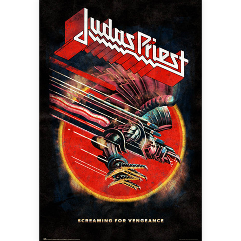 楽天PGSJUDAS PRIEST ジューダスプリースト （2024年3月新作発売 ） - SCREAMING FOR VENGEANCE / ポスター 【公式 / オフィシャル】