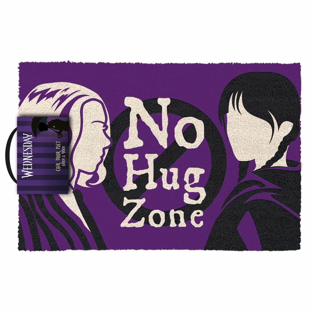 WEDNESDAY ウェンズデー - No Hug Zone / ドアマット 【公式 / オフィシャル】