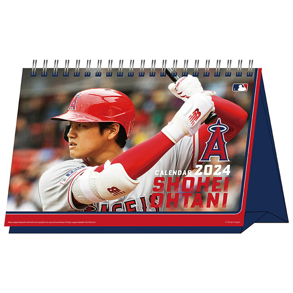 大谷翔平 公式2024年卓上カレンダー サイズ：16×21cm 枚数：25ページ ※画像はサンプルです。 ※仕様・デザイン等が変更になる場合もございます。 予めご了承ください。 大谷 / MLB / LOS ANGELES ANGELS / エンゼルス / angeles / show time / エンジェルス / メジャーリーグ / 大リーグスポーツ / 野球