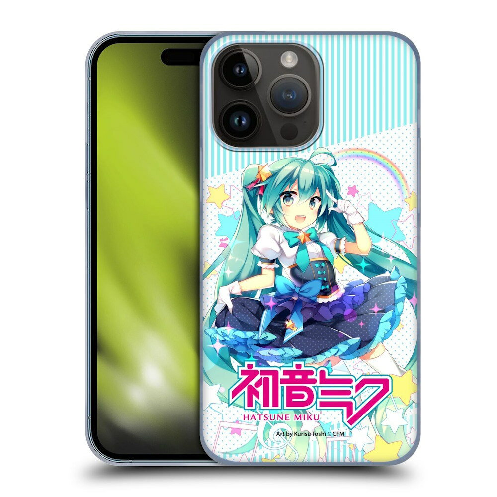 HATSUNE MIKU 初音ミク - Stars And Rainbow ハード case / Apple iPhoneケース 【公式 / オフィシャル】