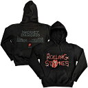 ROLLING STONES ローリングストーンズ (ブライアンジョーンズ追悼55周年 ) - Hackney Diamonds Glass Logo / バックプリントあり / パーカー スウェット / メンズ 【公式 / オフィシャル】