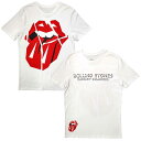 ROLLING STONES ローリングストーンズ (ブライアンジョーンズ追悼55周年 ) - Hackney Diamonds Lick / バックプリントあり / Tシャツ / メンズ 【公式 / オフィシャル】