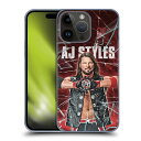 WWE ダブルダブルイー - Aj Styles Shattered Glass ハード case / Apple iPhoneケース 