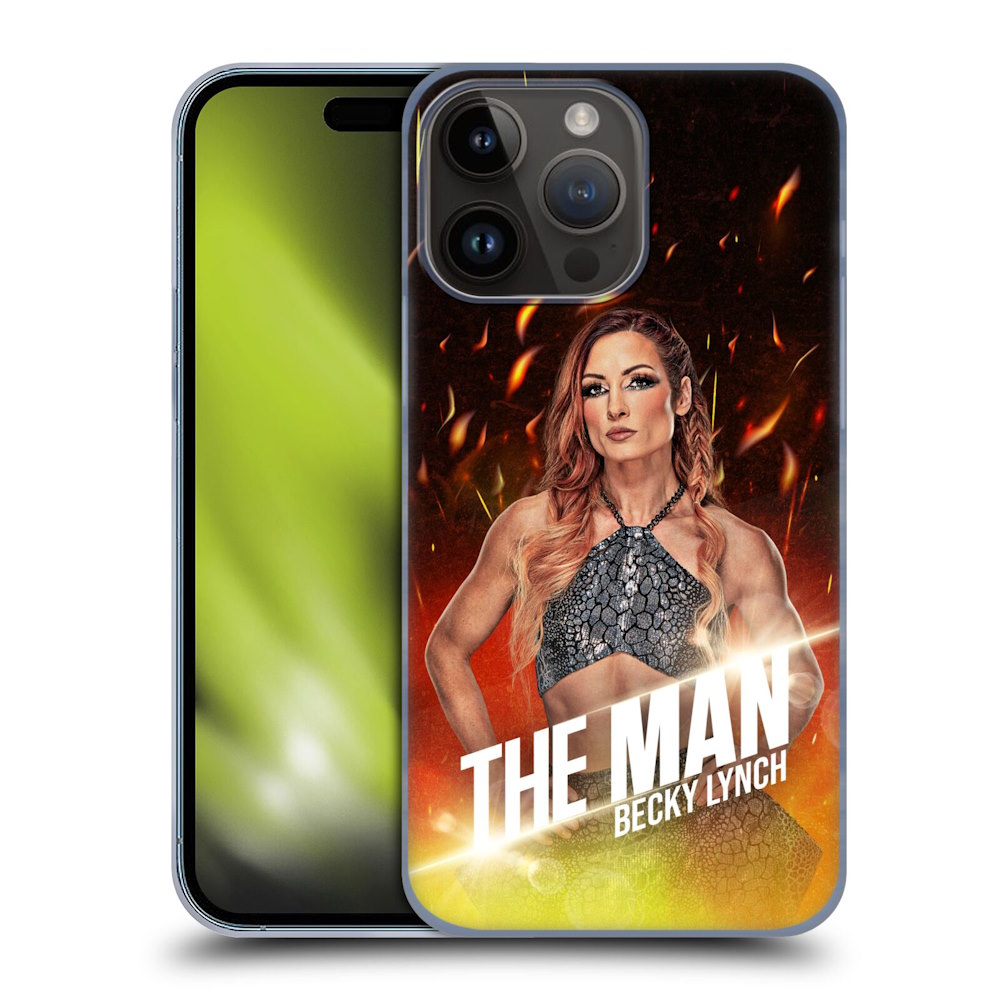 WWE ダブルダブルイー - Becky Lynch The Man Portrait ハード case / Apple iPhoneケース 