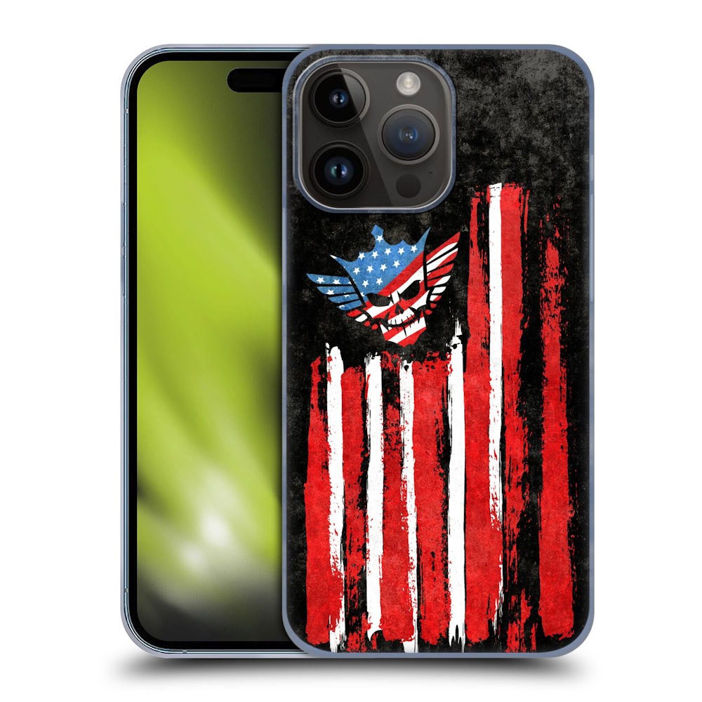 WWE ダブルダブルイー - Cody Rhodes Superstar Flag ハード case / Apple iPhoneケース 【公式 / オフィシャル】