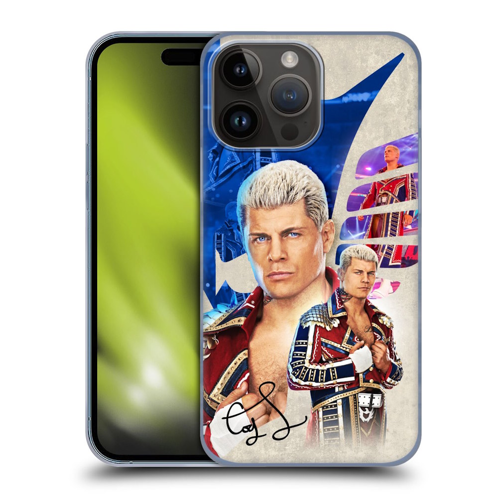 WWE _u_uC[ - Cody Rhodes Superstar Graphics n[h case / Apple iPhoneP[X y / ItBVz