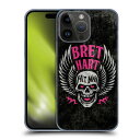 WWE ダブルダブルイー - Bret Hart Hitman Skull ハード case / Apple iPhoneケース