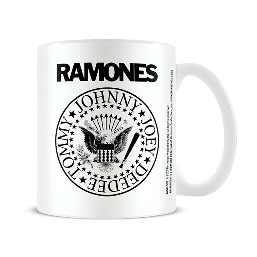 RAMONES ラモーンズ (結成50周年 ) - Logo / マグカップ 【公式 / オフィシャル】