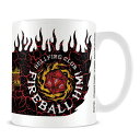 STRANGER THINGS 公式マグカップ サイズ：11oz / 315ml カラー：マルチカラー 'Fireball' のデザインモチーフが特徴です。 ストレンジャーシングス / 未知の世界 / 海外ドラマ / 裏側の世界 / ストレンジャーシングス グッズ / stranger things グッズドラマ / SF・ファンタジー