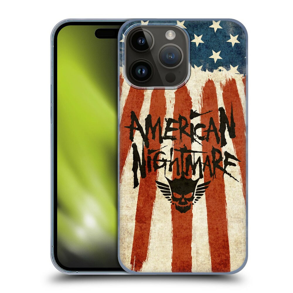 WWE ダブルダブルイー - Cody Rhodes Graphics American Nightmare Flag ハード case / Apple iPhoneケース 【公式 / オフィシャル】