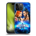 WWE ダブルダブルイー - Wrestlemania 38 Versus Becky Lynch Vs Bianca Belair ハード case / Apple iPhoneケース 