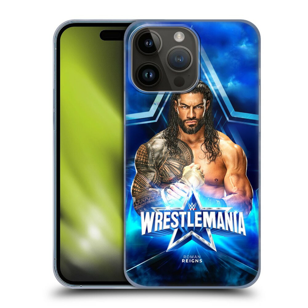 WWE _u_uC[ - Wrestlemania 38 Superstars Roman Reigns n[h case / Apple iPhoneP[X y / ItBVz