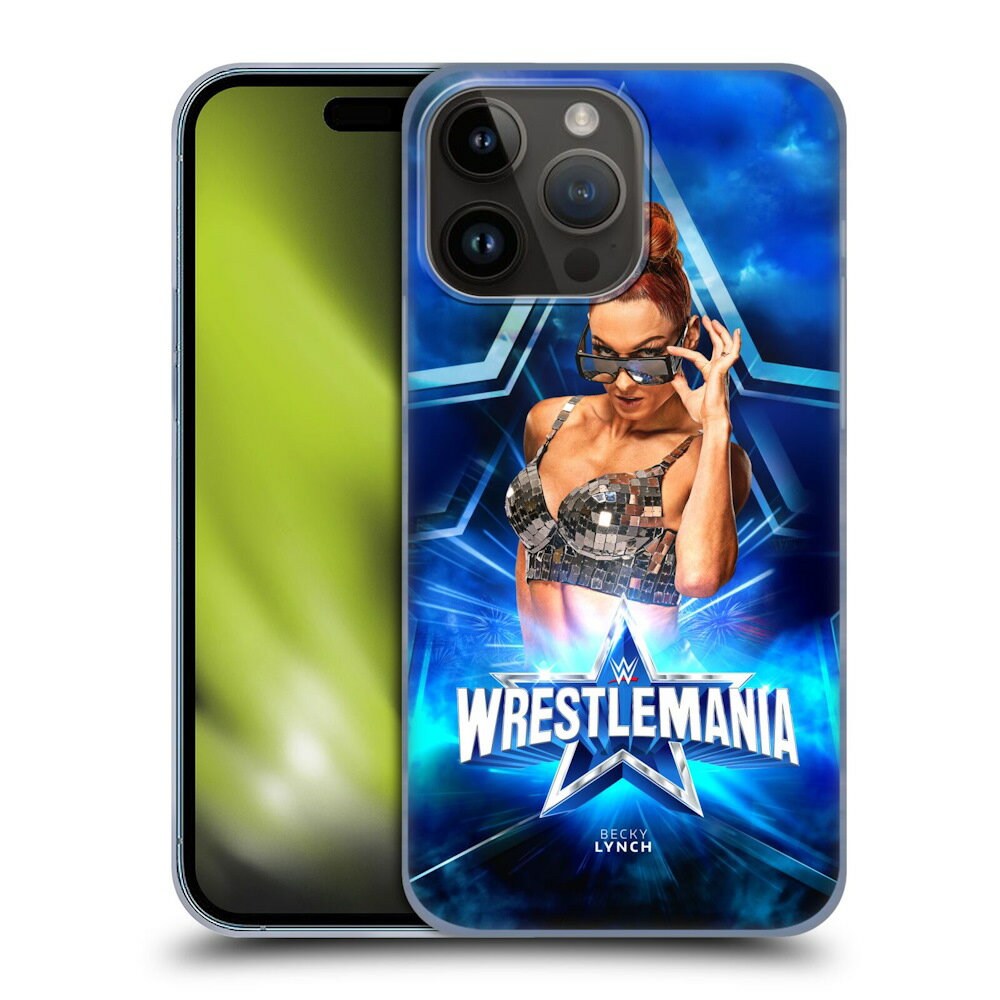 WWE _u_uC[ - Wrestlemania 38 Superstars Becky Lynch n[h case / Apple iPhoneP[X y / ItBVz