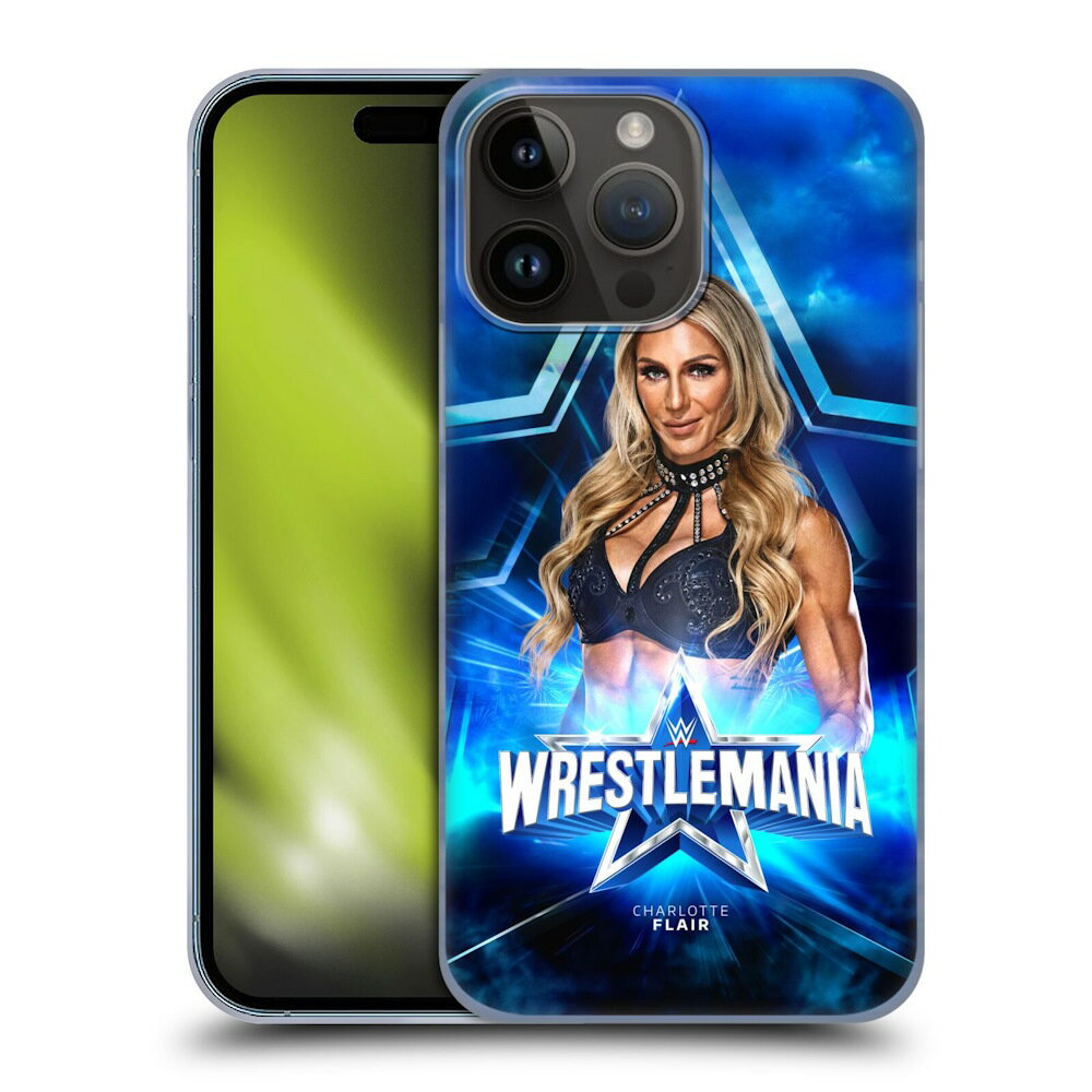 WWE _u_uC[ - Wrestlemania 38 Superstars Charlotte Flair n[h case / Apple iPhoneP[X y / ItBVz
