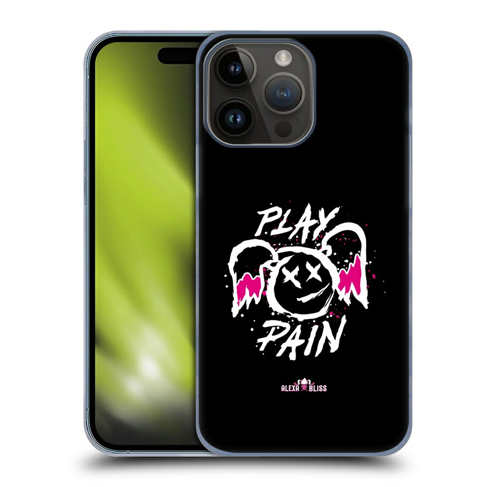 WWE _u_uC[ - Alexa Bliss Play Pain Smiley n[h case / Apple iPhoneP[X y / ItBVz