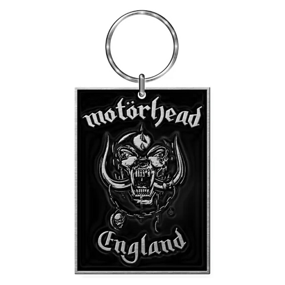 MOTORHEAD モーターヘッド - ENGLAND / エナメルインフィル / キーホルダー 