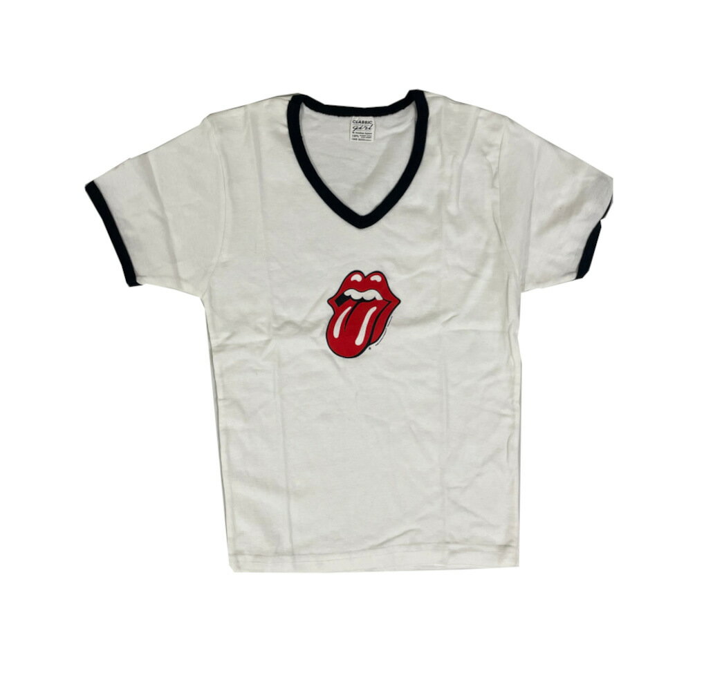 ROLLING STONES ローリングストーンズ (ブライアンジョーンズ追悼55周年 ) - ヴィンテージ / Tシャツ / レディース 【公式 / オフィシャル】