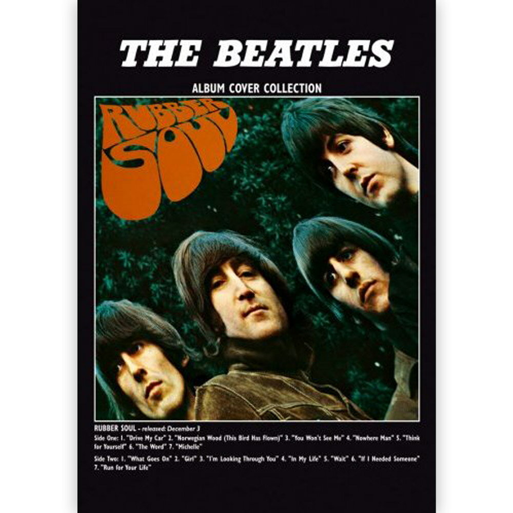 THE BEATLES ザ・ビートルズ (ABBEY ROAD発売55周年記念 ) - Rubber Soul (Standard) / ポストカード・レター 【公式 / オフィシャル】